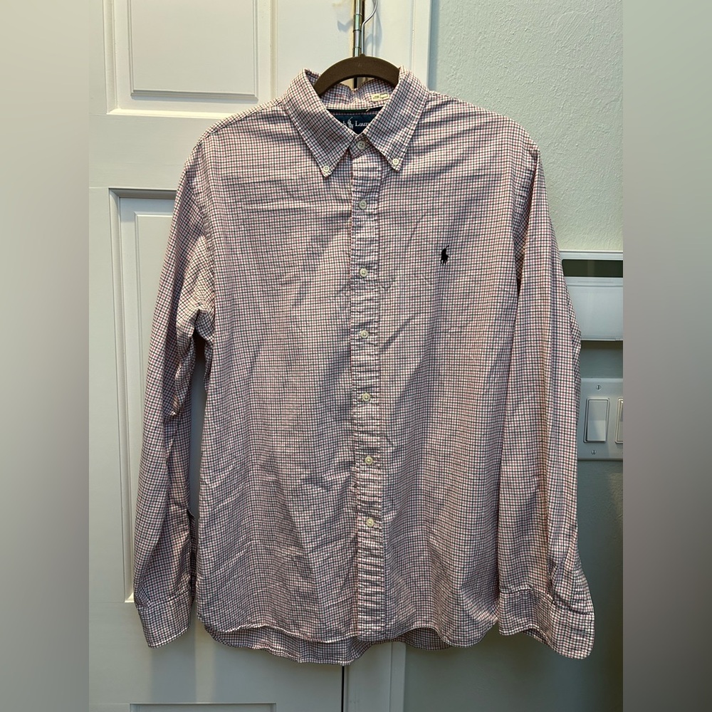 Ralph Lauren Button Down, Size Large